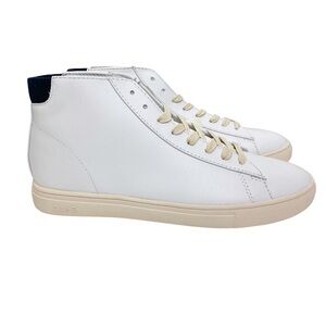New! Clae Bradley High Top Sneakers Leather